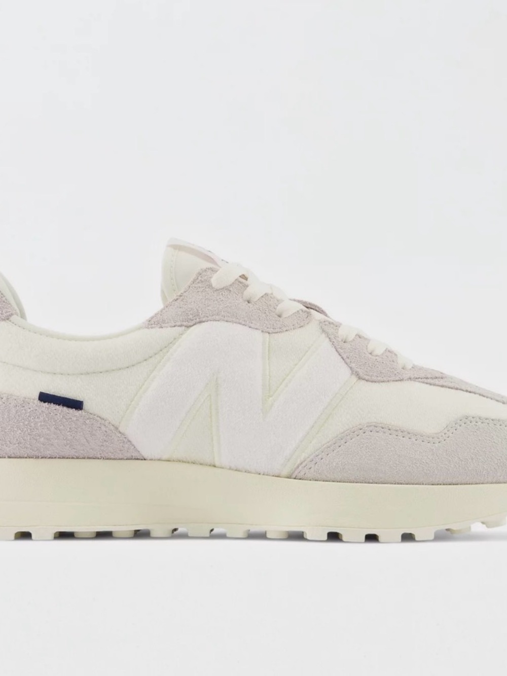 New Balance Cream Suede Men's Sneaker 10